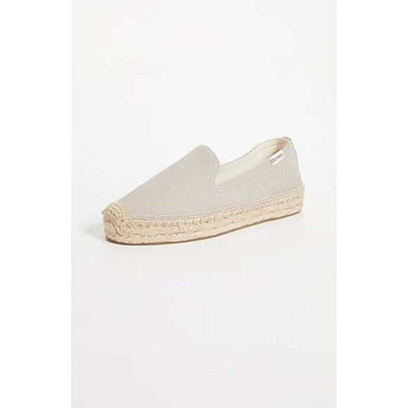 Soludos NWOT Soludos Smoking Slipper Platform Size 8.0 - Picture 1 of 12